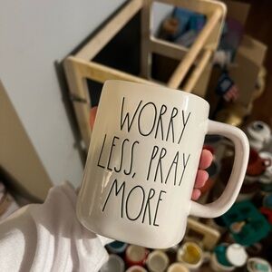 Rae Dunn White Inspirational Mug